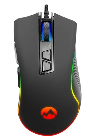 Everest SM-G06 SAGITTA Usb Siyah 800/1600/3200/4800/6400 dpi RGB Gaming Mouse ürün görseli 1