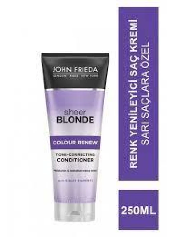 John Frieda Sheer Blonde Color Renew Saç Bakım Kremi 250 ml ürün görseli 1