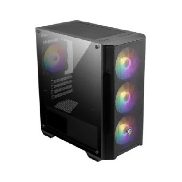 MSI MAG FORGE M100A + MAG A600DN 600W Rainbow Fanlı mATX Gaming Kasa ürün görseli 1