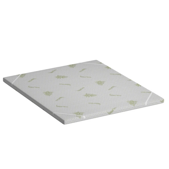 Mobpazar Yatak Pedi, Kuş Tüy Süngerli, Full Ortopedik Aloevera Yatak Pedi,  140X200 cm ürün görseli 1