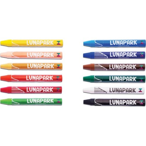Lunapark 12 Li Pastel Boya - Resim 2