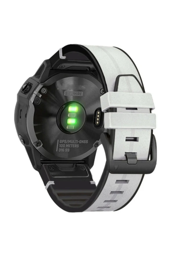 garmin hakiki deri 26mm kordon - Resim 2