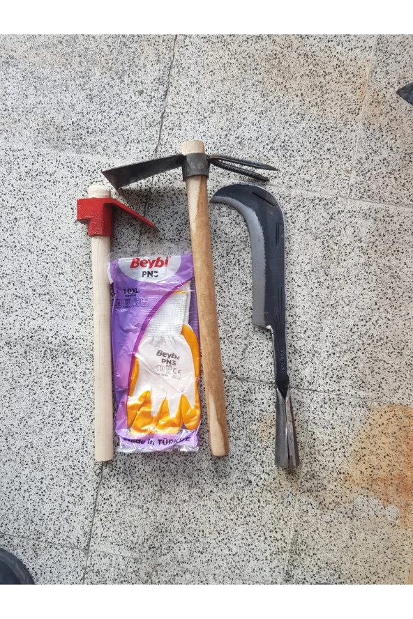Bahçe Seti 1 Tahra Çapa Eldiven Keser ürün görseli 1
