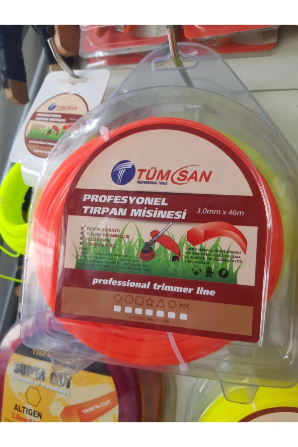 Tırpan Çim Biçme Misinası Altıgen ürün görseli 1