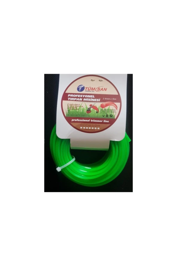 Çim Biçme Misinesi 2.4x15m Elektrikli - Resim 2