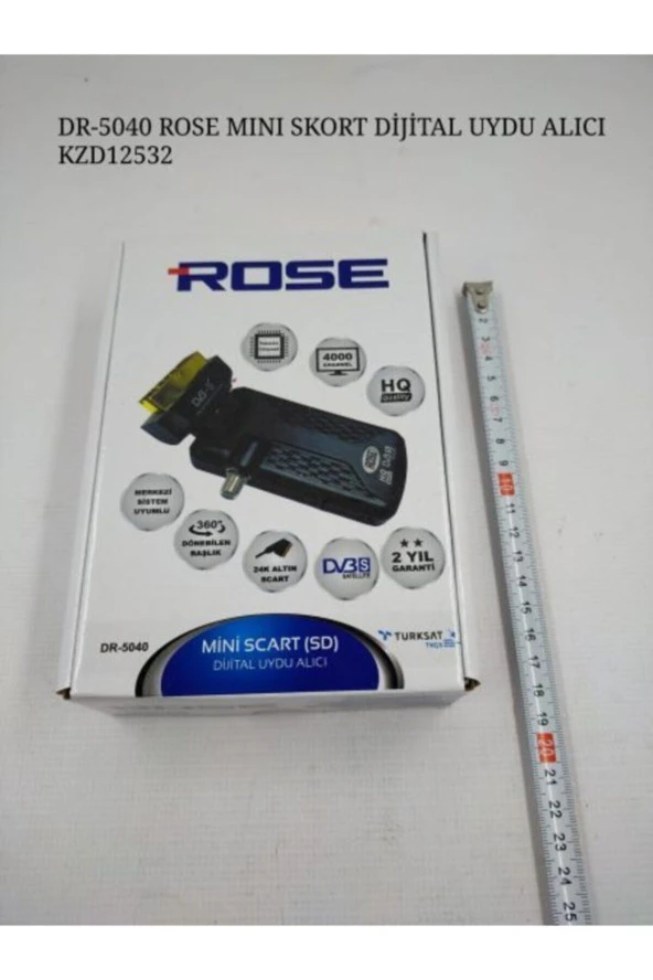 Dr-5040 Rose Mini Scart (sd) Dijital Uydu Alıcı ürün görseli 1
