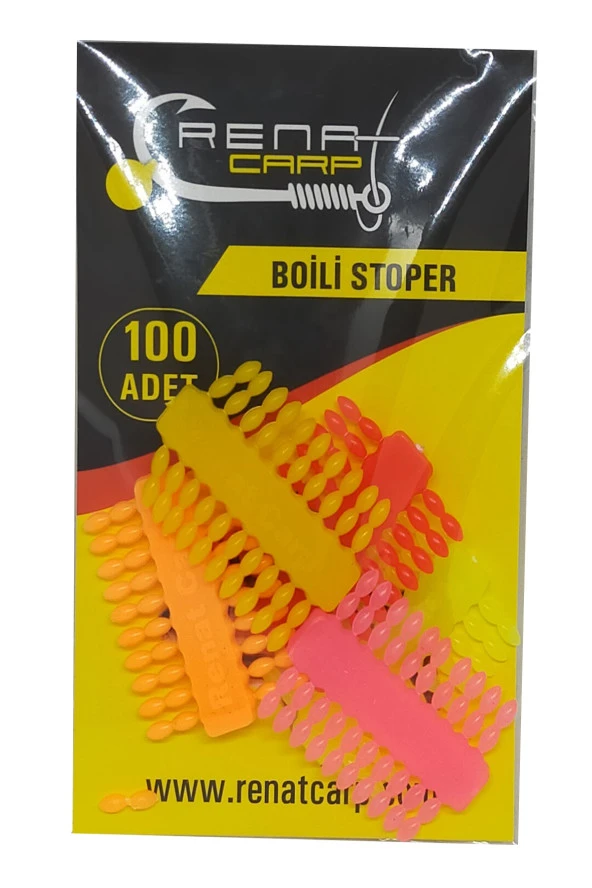 Boili Stoperi Renkli 100 Adet ürün görseli 1
