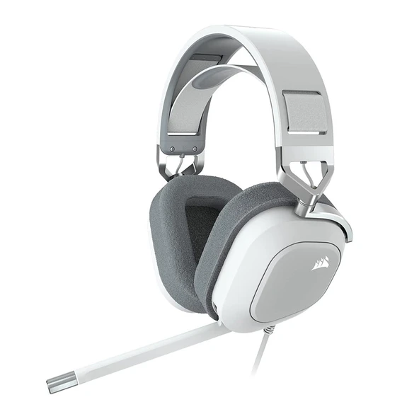 CORSAIR CA-9011238-EU HS80 RGB USB Kablolu Beyaz Gaming Kulaklık ürün görseli 1