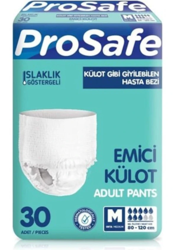Prosafe Yetişkin Orta Boy (M) Emici Külot 30'lu ürün görseli 1