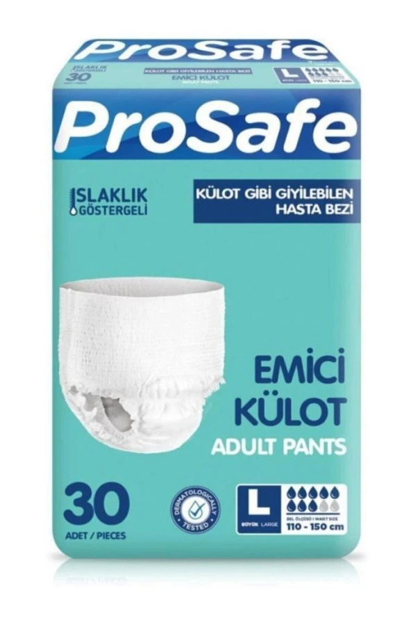 Prosafe Yetişkin Büyük Boy (L) Emici Külot 30'lu ürün görseli 1