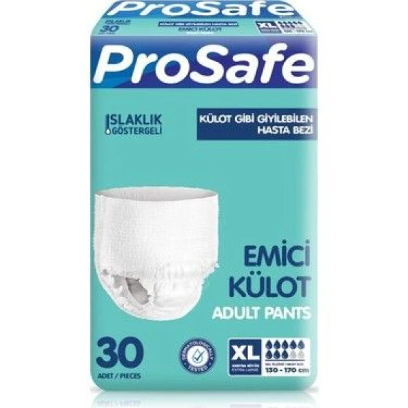 Prosafe Yetişkin Ekstra Büyük Boy (XL) Emici Külot 30'lu ürün görseli 1
