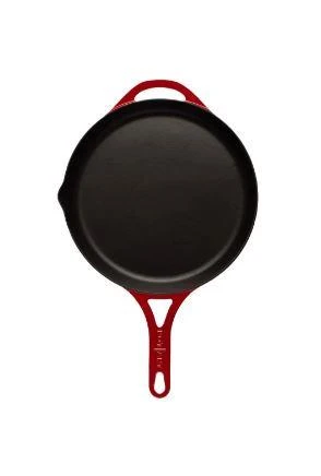 Potart 28 cm Yuvarlak Düz Tava Parlak Kırmızı ürün görseli 1