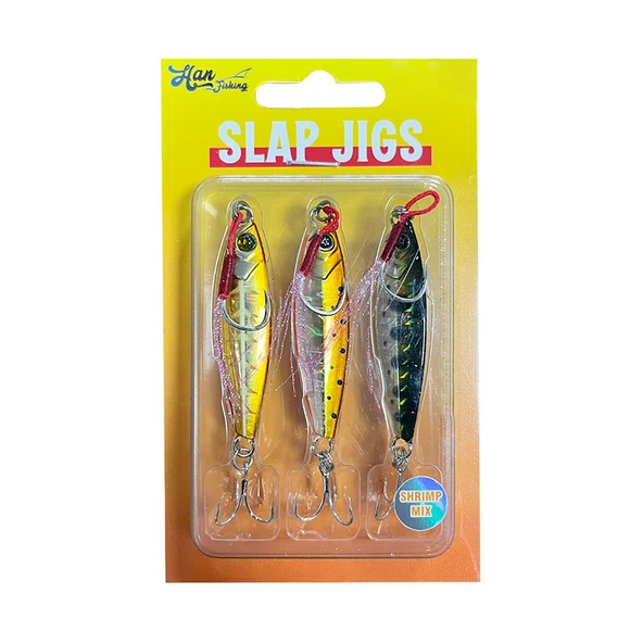 HanFish Slap Jigs Shrimp Mix ürün görseli 1