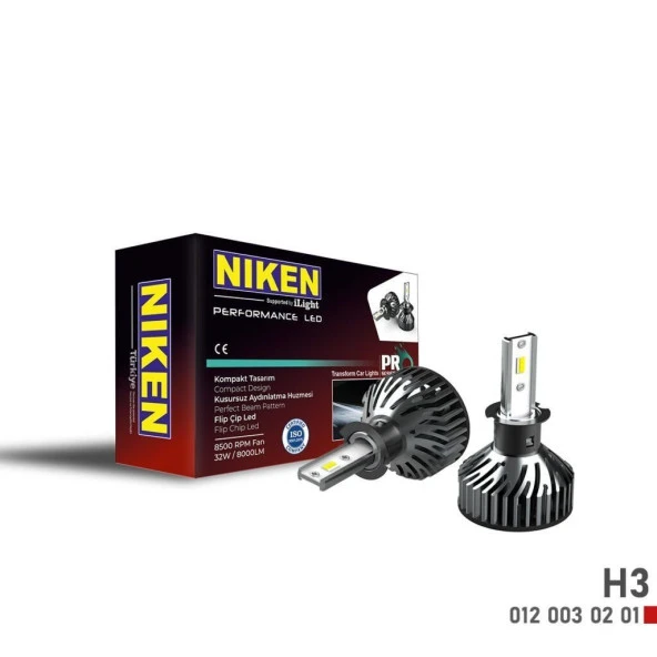 H3 Led Uyumlu Xenon Far Ampulü Yeni Nesil Pro Niken Parça ürün görseli 1
