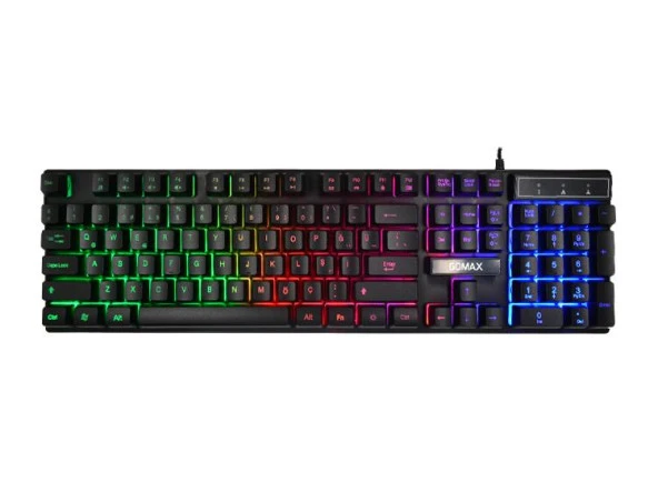 Gomax K2 Rgb Led Işıklı Oyuncu Klavyesi - Resim 2