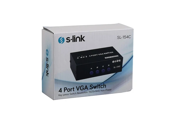 S-Lınk Sl-154C 4 Port Vga Çoklayıcı Manuel ürün görseli 1