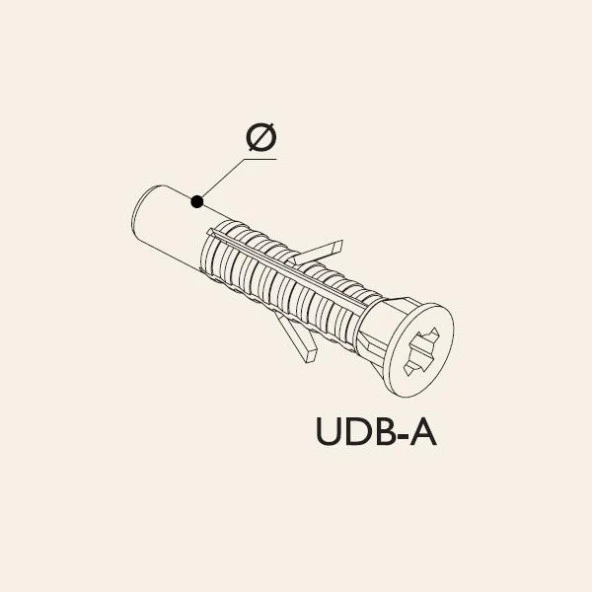 Tuğla Boşluk Dübeli 10 Mm (100 Adet) - Resim 3