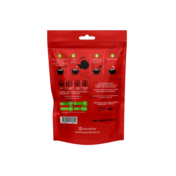 Naturali Elma Tarçın Karanfil 100 Gr - Resim 2