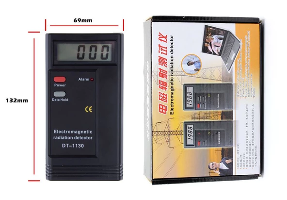 AEK-Tech Elektromanyetik Alan Radyasyon Ölçer Dedektör - Resim 6