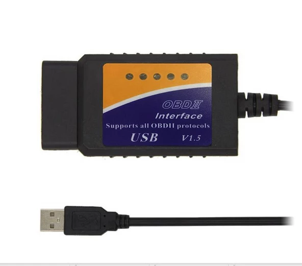 ELM327 Araç Arıza Tespit Cihazı OBD2 V1.5 (USB) ürün görseli 1