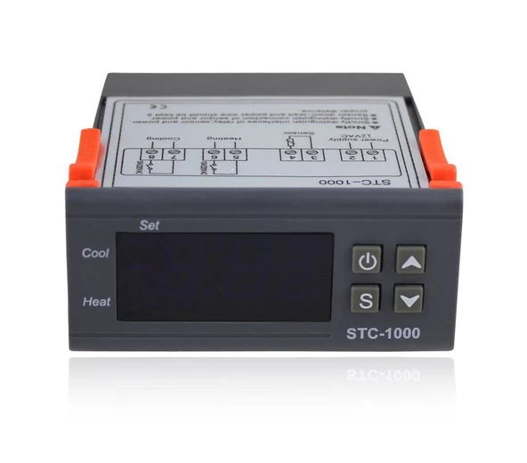 STC-1000 LCD Prob Termostat 12V ürün görseli 1