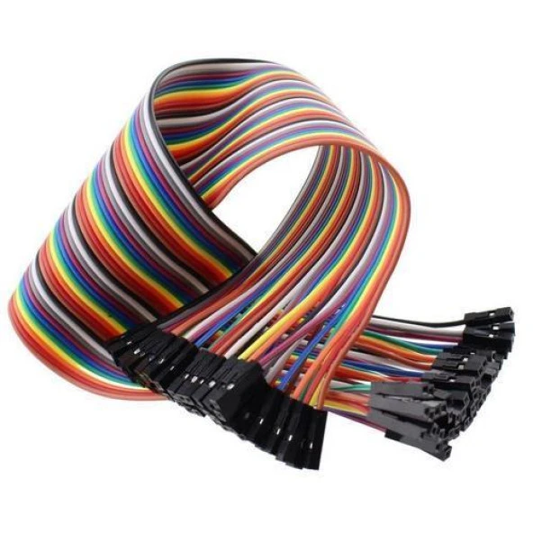 40 Pin 30cm Dişi - Dişi Jumper Kablo ürün görseli 1