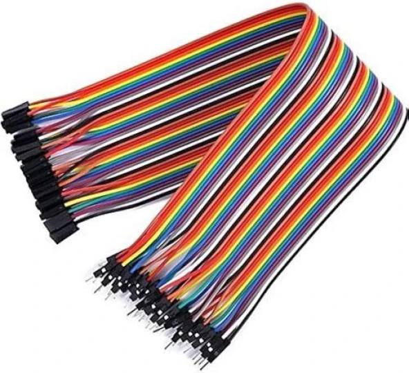 40 Pin 30cm Erkek - Dişi Jumper Kablo ürün görseli 1