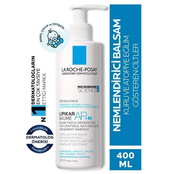 La Roche Posay Lipikar Baume Ap+ M 400 Ml ürün görseli 1