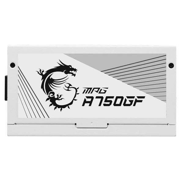 MSI MPG A750GF WHITE 750W 80 Plus Gold Güç Kaynağı ürün görseli 1