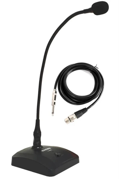 Lastvoice Masa Tipi Işıklı Kürsü Mikrofonu (L-380) ürün görseli 1