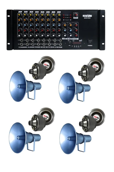 Lastvoice Cami Minare-Ezan Ses Sistemi Profesyonel Paket-1 ürün görseli 1