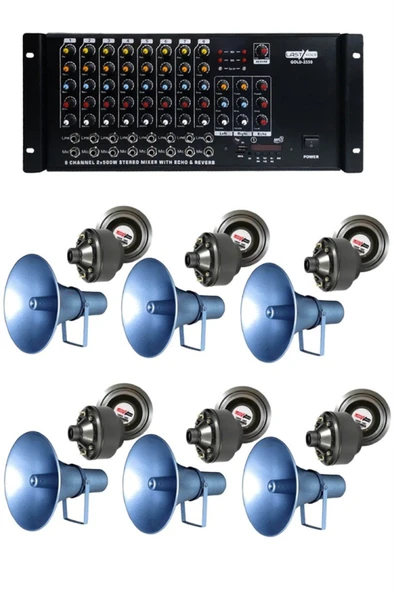Lastvoice Cami Minare-Ezan Ses Sistemi Profesyonel Paket-2 ürün görseli 1