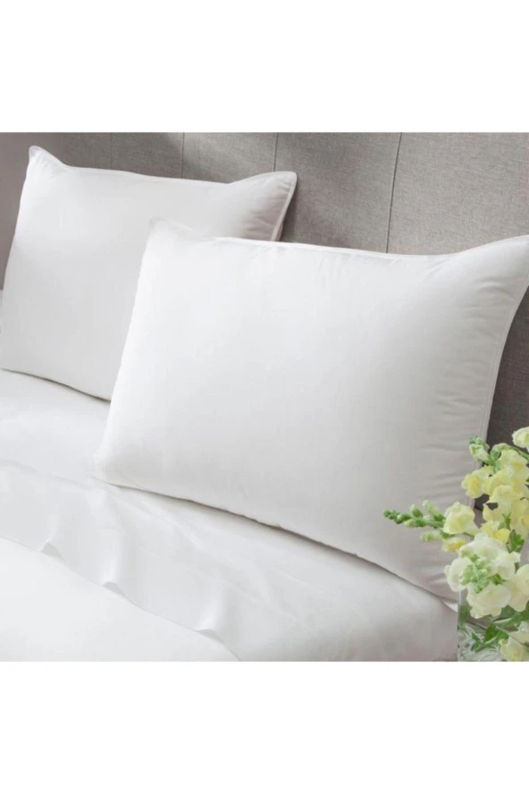 Eve Tekstil 2 Adet Polycotton Silikon Yastık 50 X 70 Cm 800 gr ürün görseli 1