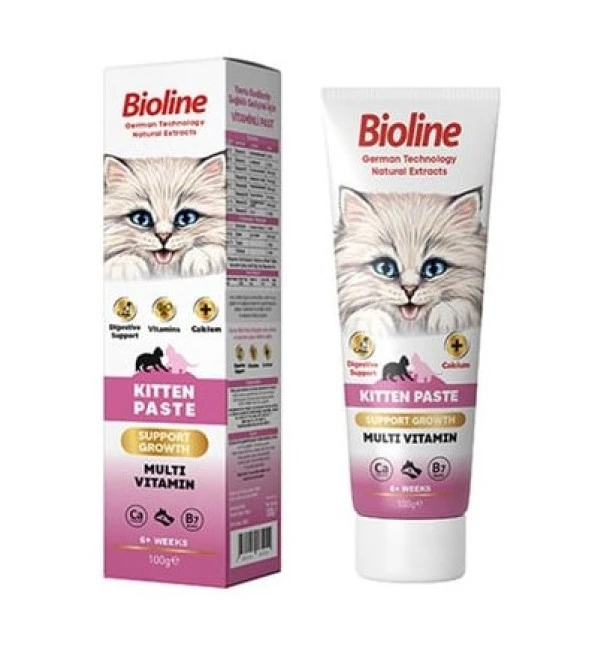 Bioline Kitten Paste 100 Gr SKT: 07/2026 ürün görseli 1