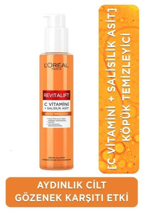 Loreal Paris Revitalift C Vitamini Temizleme Jeli 150 ml ürün görseli 1