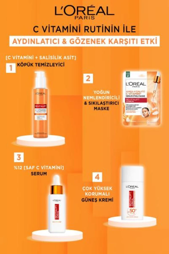 Loreal Paris Revitalift C Vitamini Temizleme Jeli 150 ml - Resim 3
