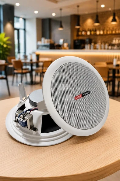 Lastvoice Tvx Serisi 16 cm 30 Watt Hat Trafolu Tavan Hoparlörü (Adet) ürün görseli 1