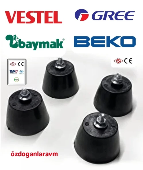 Universal 18000 Btu ve 24000  Btu Uyumlu Klima Motor Yer Takozu ürün görseli 1