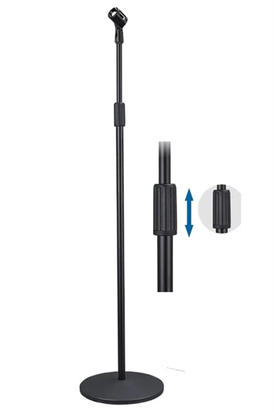 Lastvoice BMS-01 Profesyonel Boy Mikrofon Sehpası Standı (90-180 cm) ürün görseli 1