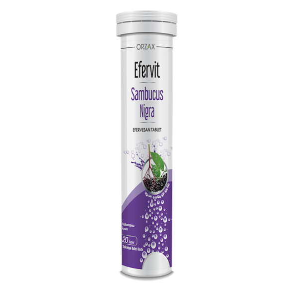 Efervit Sambucus Nigra 20 Efervesan Tablet ürün görseli 1