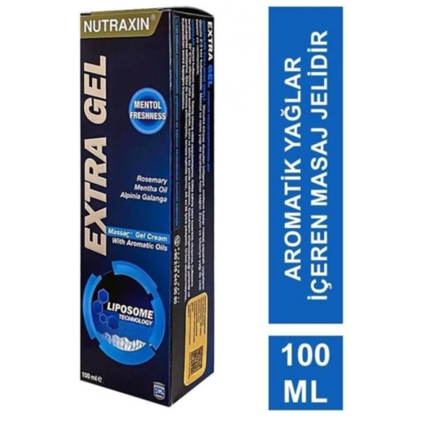Nutraxin Extra Gel Mentol Ferahlığı Masaj Jeli 100 ml ürün görseli 1
