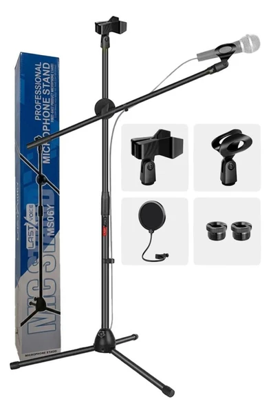 Lastvoice Ms06 Mikrofon Standı + Ps01 Pop Filtre ürün görseli 1