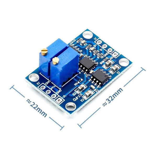 Ad620 Micro Voltaj Sinyal Kuvvetlenirici Modül DC 12V Mikro Küçük Gerilim Ölçme Kartı Enstrümantasyo ürün görseli 1