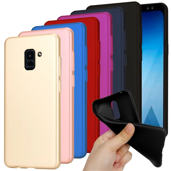 Samsung Galaxy A8 2018 (A530) Kılıf FitCase PremiumS Silikon Arka Kapak ürün görseli 1