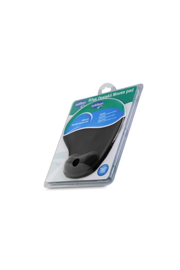 ADDİSON 300152 SİYAH BİLEKLİKLİ MOUSE PAD ürün görseli 1