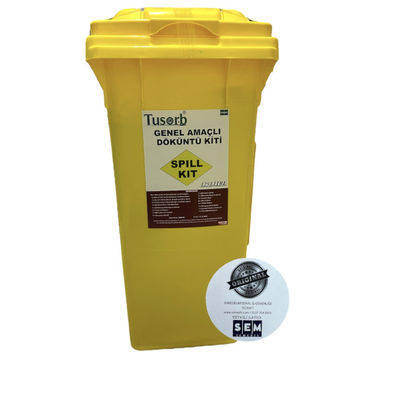 Semedis Genel Amaçlı Döküntü Dökülme Temizleme Kiti 250 Litre ürün görseli 1
