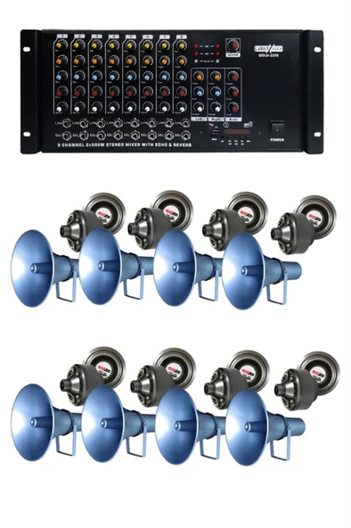 Lastvoice Cami Minare-Ezan Ses Sistemi Profesyonel Paket-3 ürün görseli 1