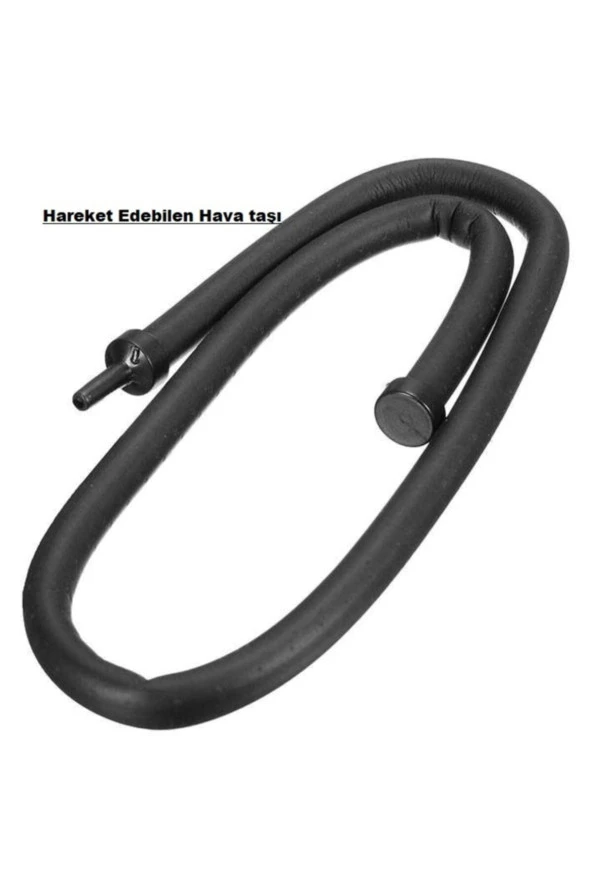 Hareketli Hava Taşı Siyah 50 Cm ürün görseli 1