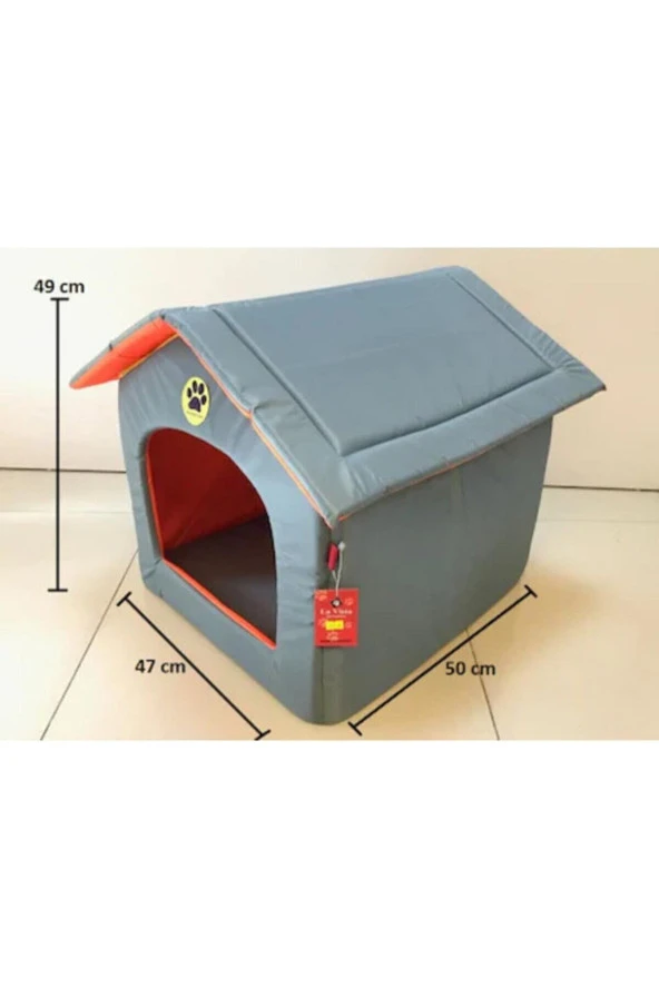 Volmin Petshop Pet Ev (büyük Boy Silinebilir Paraşüt Kumaş) ürün görseli 1