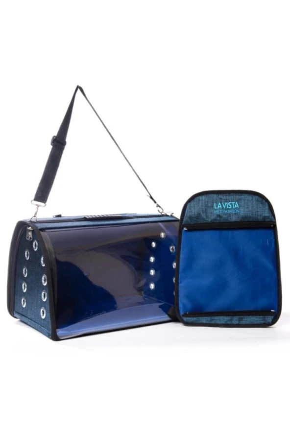 Volmin Petshop Kedi Köpek Jumbo Tomris Sırt Taşıma 50x32x32h ürün görseli 1